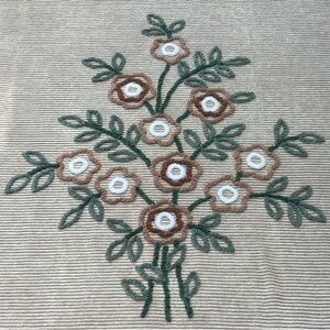 Queen Size Chenille Bedspread Made in Italy